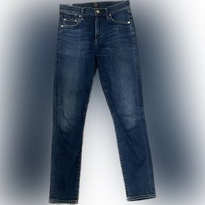 Citizens of Humanity rocket crop high rise skinny
